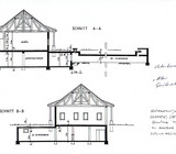 Planungsvariante zur Unterbauung des Alten Gerteschuppens am ehemaligen Schulhaus in St. Wilhelm