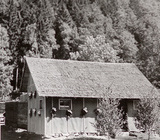 Schtzenstand im Jahr der Wiedergrndung 1956 (Lage: heutiges Wohngebiet Maierhof)