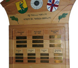 Ehrentafel zum Freundschaftsschieen zwischen dem KKSV St. Wilhelm und der Schtzengesellschaft Todtnau