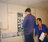 Unsere Elektrofachleute sorgten zuverlssig fr die strungsfreien Schaltungen und Beleuchtungen